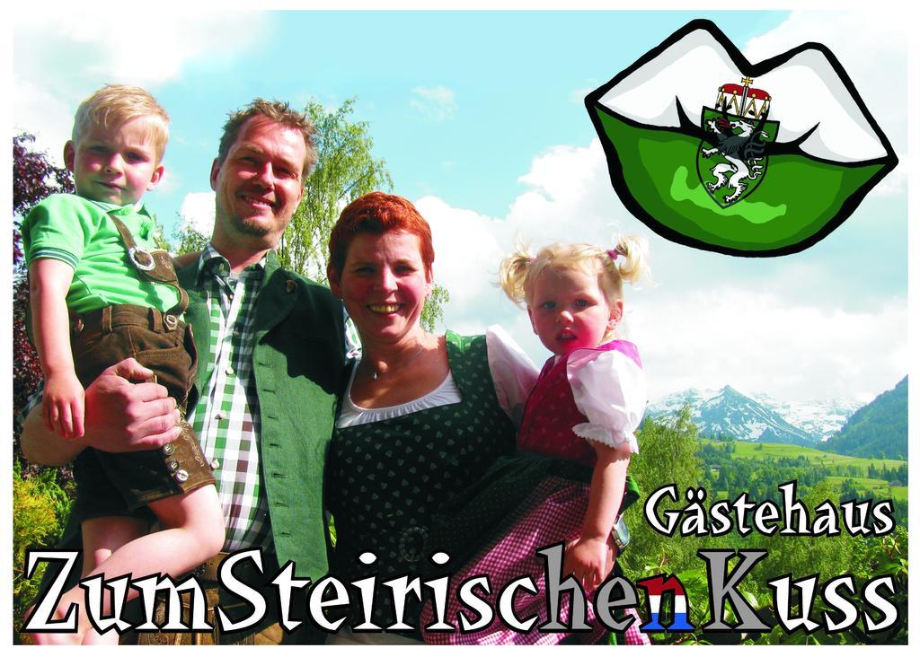 Gaestehaus Zum Steirischen Kuss Aich  Exterior photo
